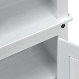  Ormar za cipele Bijelo 86 x 38,5 x 108 cm Čvrsto borovo drvo | shoptok.hr