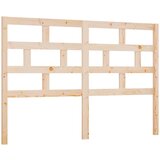 Maison Chic posteljno vzglavje - vzglavna omarica - nočna omarica 146x4x100 cm trdna borovina, (21705031) Cene