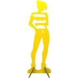  Stalak za odjeću samostojeći Djevojčica - boja žuta | shoptok.hr