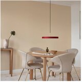 UMAGE Crvena LED viseća svjetiljka s metalnim sjenilom ø 43 cm Asteria Medium – | shoptok.hr