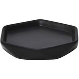 Tendance Posuda za sapun dijamant 2x11.5 cm keramika crna (6480103) u