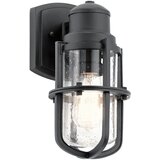 Elstead Lighting Elstead Suri Zunanja stenska svetilka z 1 lučjo, teksturirana črna, IP44, E27, (22100147) | Shoptok.si