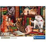 Clementoni Puzzle Curious Whiskers, 1000 dijelova | shoptok.hr