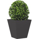  Vrtne sadilice 2 kom crne 30x30x30 cm čelične | shoptok.hr