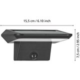 Eglo LED stenska zunanja svetilka s solarnim panelom (višina 7,5 cm) PORRASSA – | Shoptok.si