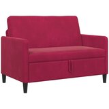 SOFA s pohranom Vinska crvena 122 x 78 x 87 cm Poliester | Shoptok.si