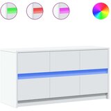 vidaXL TV ormarić LED bijeli 100 x 34 x 50 cm od konstruiranog drva | shoptok.hr