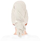 INF Sušilni turban iz koralne flanele z ananasovim vzorcem, močno vpijanje White, (5000235705) Cene