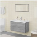  set kupaonskog namještaja boja hrasta sonome konstruirano drvo | shoptok.hr