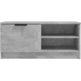 TV ormarić boja betona 80x35x36,5 cm od konstruiranog drva | shoptok.hr