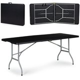 Modern Home sklopivi stol 180cm - crni | shoptok.hr