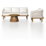Bessagi Garden Lounge Garnitura Mara, Krem, 3-Delno | Shoptok.si