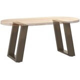  Noge za klub stolić U-oblik 2 kom Prirodni čelik 28 x (42-43) cm Čelik | shoptok.hr