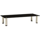 TV stalak crni 80 x 35 x 17 cm od kaljenog stakla | shoptok.hr