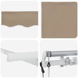  Povlačivi tende Bež 350 x 200 cm tkanina | shoptok.hr