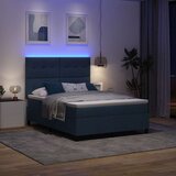  s opruga kutije s LED trakama Plava 140 x 200 cm tkanina | shoptok.hr