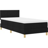  LED Box Spring Krevet s LED trakama Crna 90 x 200 cm tkanina | shoptok.hr