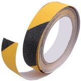 INF Protizdrsni trak za stopnice in tla - 2,5 cm x 5 m - črno-rumen, (21836463) | Shoptok.si