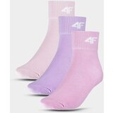4f Girls' Casual Socks Above the Ankle (3 Pack) - Multicolored | shoptok.hr