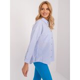BY POMMES LIFE Shirt-BP-KS-1012.25-white-blue | Shoptok.si