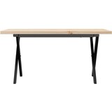  Stolić za kavu X-oblika 100x50x45,5 cm od borovine i čelik | Eponuda.com