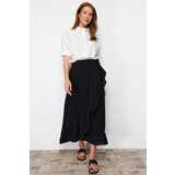 Trendyol Black Wrap Skirt | ePonuda.com