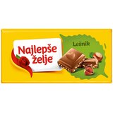 NAJLEPŠE ŽELJE čokolada štark lešnik 90g Cene