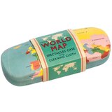 Rex London futrola za naočale s krpicom World Map Cijene
