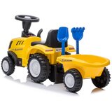  Dječja guralica traktor s prikolicom 658T - žuta | shoptok.hr