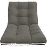  Jastučić za ležaljku VIANEN 100% poliester Siva 200 x 70 x 8 cm Slike