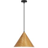 Candellux Lighting Smeđa viseća svjetiljka s metalnim sjenilom ø 32 cm Dunca – Cijene