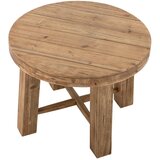 Bloomingville Okrugao stolić za kavu u dekoru egzotičnog drva u tamnoj prirodnoj boji ø 60 cm Emmett – | shoptok.hr