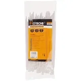 Vezica za kablove 250x4,8mm 100/1 - crna/bela ( 20359 )