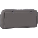  Jastuk za uzglavlje Hvar sivi 80 cm od umjetne kože | Eponuda.com