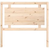  Uzglavlje za krevet 105,5 x4 x 100 cm od masivne borovine | shoptok.hr