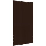 Balkonski zastor smeđi 140 x 240 cm od tkanine Oxford | shoptok.hr