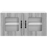  Zidni kuhinjski ormarić s policom Siva Sonoma 80 x 31 x 40 cm | shoptok.hr