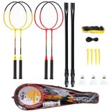 Nils-ds 4 loparji - mreža in 3 žogice za badminton | Shoptok.si
