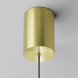 MAYTONI P076PL-L12W3K-BS - led luster na sajli plato LED/12W/230V 3000K zlatna | Eponuda.com