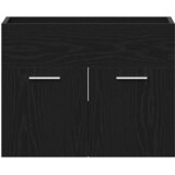Ormarić za umivaonik u kupaonici crni hrast 60x38,5x46 cm inženjerski drvo | shoptok.hr