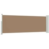  Zložljivo stransko senčilo Taupe 500 x 100 cm Poliester, (5000247994) | Shoptok.si
