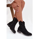 S. BARSKI Women's Flat Heel Ankle Boots with Openwork Pattern S.Barski | ePonuda.com