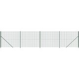  Ograda od žičane mreže s prirubnicom zelena 1,6 x 10 m | shoptok.hr