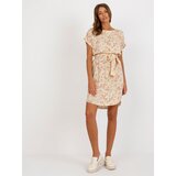 RUE PARIS Dress-WN-SK-661-1.18P-beige | shoptok.hr