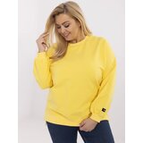 RELEVANCE Sweatshirt-RV-BZ-A599.82-yellow | Shoptok.si