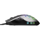  Miš gaming RAMPAGE SMX-R66 ROCKET Ultra Light silver RGB LED 12000dpi | Eponuda.ba