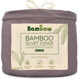 Bambaw Prevleka za odejo iz bambusa 155 x 220 cm - Dark Grey | Shoptok.si