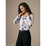 Sinsay Viskozna bluza s cvjetnim motivom | shoptok.hr