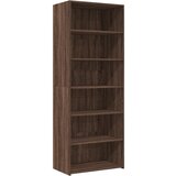  The Living Store Visoka omara rjavi hrast 70x41x185 cm inženirski les - Visoka Omara, (21495962) | Shoptok.si