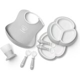 BABYBJORN komplet jedilni set 8/1 Grey | Shoptok.si